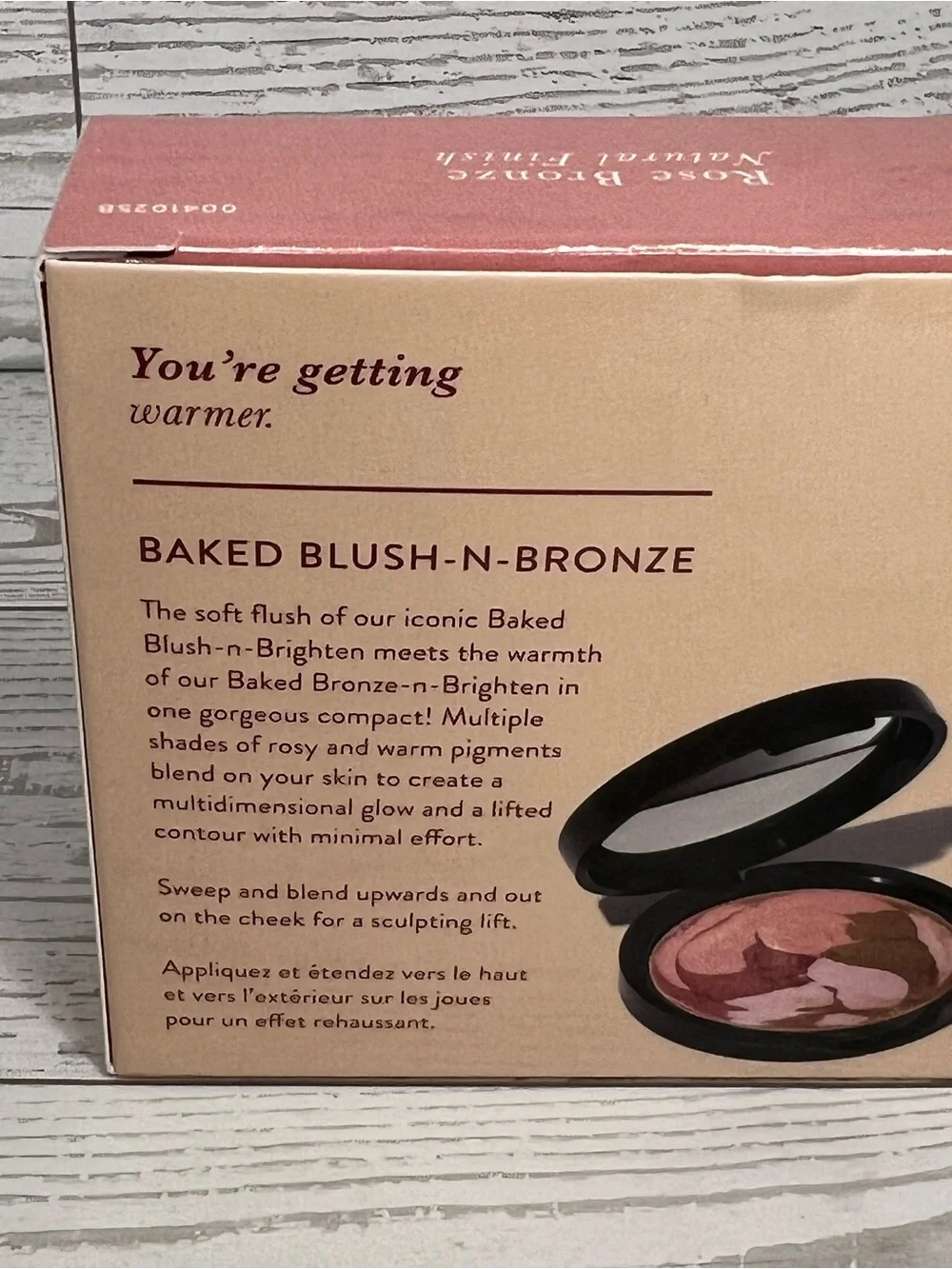 Laura Geller Rose Bronze Baked Blush n Bronze .30oz
